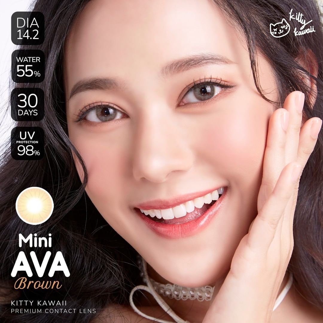 Mini Ava Brown 1-Shade Contact Lenses