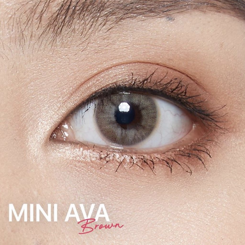 Mini Ava Brown 1-Shade Contact Lenses - Bbbeautycontact