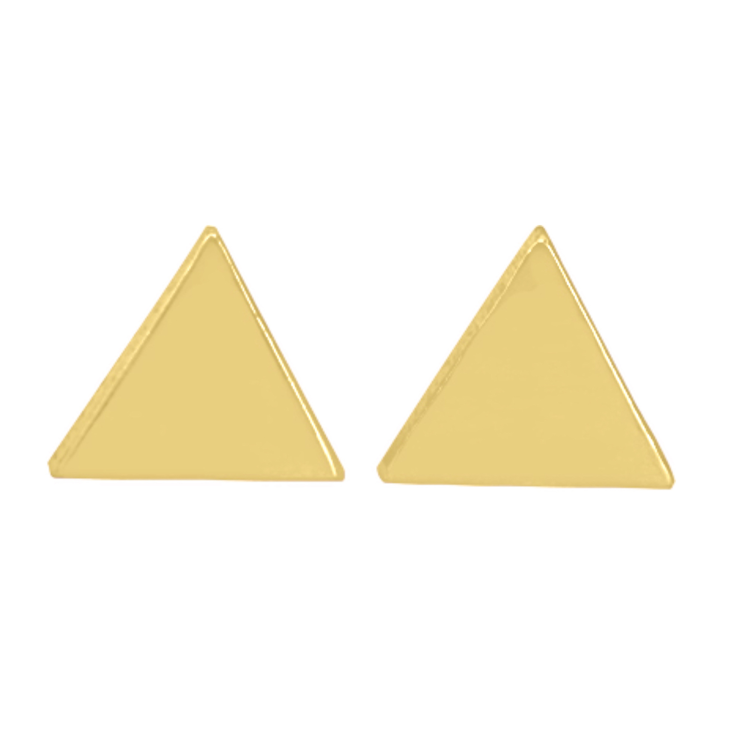 1pair Minimalist Metal Triangle Shaped Hollow Out Stud Earrings For Women  Suitable For Daily Wear | SHEIN USA